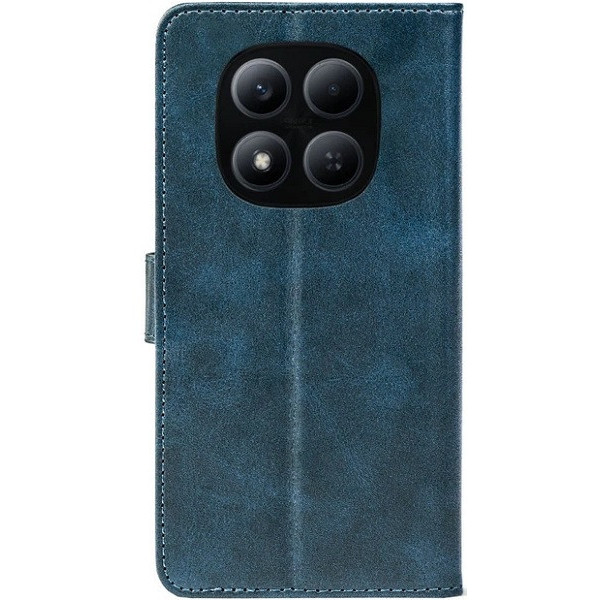 Чехол-книжка Crazy Horse Clasic для Xiaomi Redmi Note 15 Pro+ 5G/Poco M8 Pro 5G Dark Blue (Front)