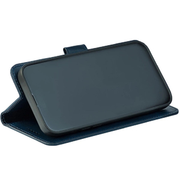 Чехол-книжка Crazy Horse Clasic для Xiaomi Redmi Note 15 Pro+ 5G/Poco M8 Pro 5G Dark Blue (Front)