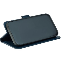 Чехол-книжка Crazy Horse Clasic для Xiaomi Redmi Note 15 Pro+ 5G/Poco M8 Pro 5G Dark Blue (Front)