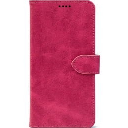 Чохол-книжка Crazy Horse Clasic для Xiaomi Redmi Note 15 Pro 4G Magenta (Front)