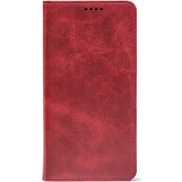 Чехол-книжка Crazy Horse Clasic для Xiaomi Redmi Note 15 Pro 4G Red Wine (Strong)