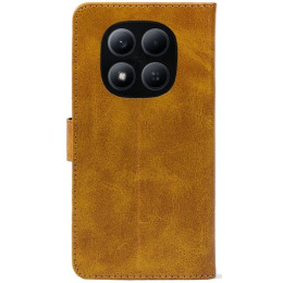 Чехол-книжка Crazy Horse Clasic для Xiaomi Redmi Note 15 Pro 4G Camel (Front) 2