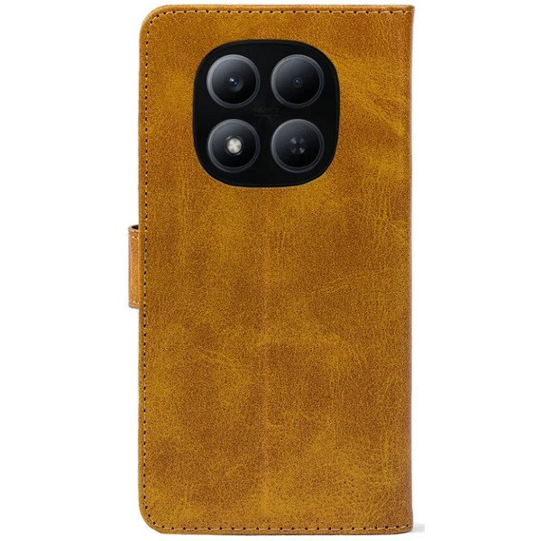 Чехол-книжка Crazy Horse Clasic для Xiaomi Redmi Note 15 Pro 4G Camel (Front)