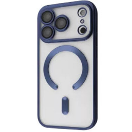 Чехол Metal Matte Case with Magnetic Ring для iPhone 17 Pro Max Deep Blue