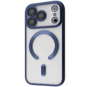 Чехол Metal Matte Case with Magnetic Ring для iPhone 17 Pro Deep Blue