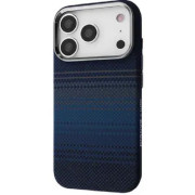 Чехол Proove Gleam Case with Magnetic Ring для iPhone 17 Pro Blue Stripes (PCGCIP17P064)