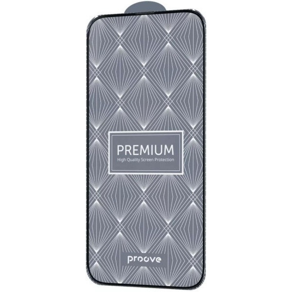Захисне скло Proove Premium для iPhone 17 Pro Black (PGPPMI17P001)