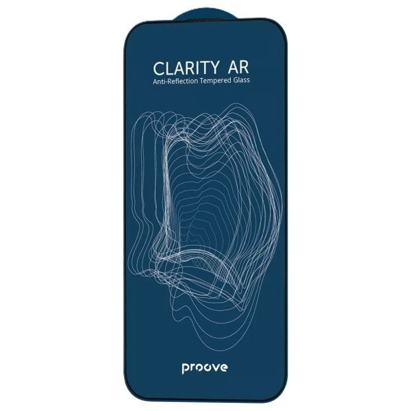 Захисне скло Proove Clarity AR для iPhone 17 Pro Black (PGCARI17P001)
