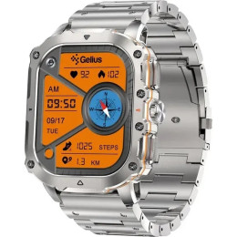 Смарт-годинник Gelius Tactical Heavy GP-SW016 Silver Titan