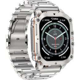Смарт-годинник Gelius Tactical Heavy GP-SW016 Silver Titan