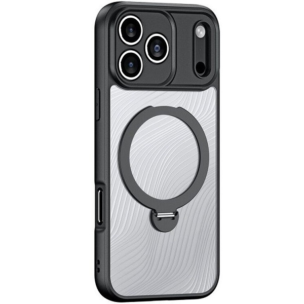 Чехол Aimo Mag Series TPU with Magnetic Stand для iPhone 17 Pro Black