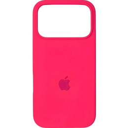 Чехол Silicone Case для iPhone 17 Pro Neon Pink