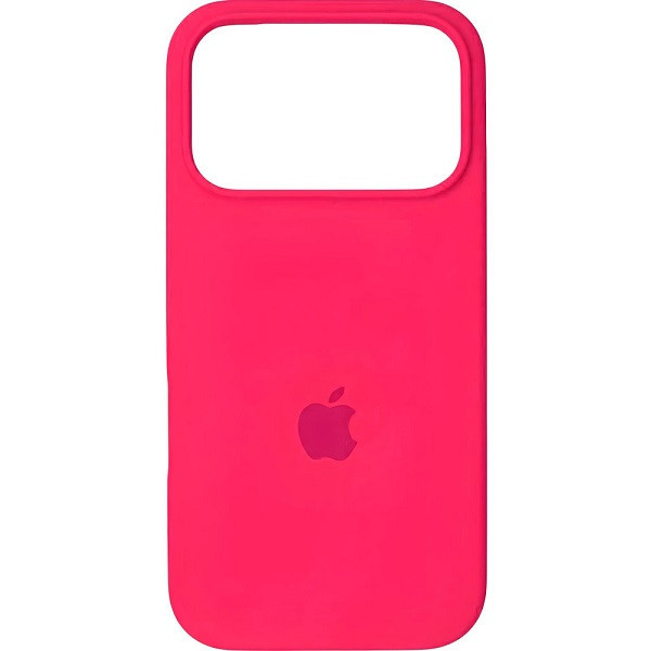 Чохол Silicone Case для iPhone 17 Pro Neon Pink