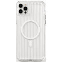 Чехол Corrugated Pattern Case With Magsafe для iPhone 12 Pro Max White