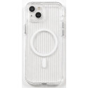 Чехол Corrugated Pattern Case With Magsafe для iPhone 13 White