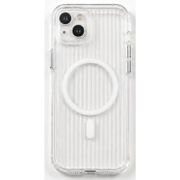Чохол Corrugated Pattern Case With Magsafe для iPhone 13 White 2