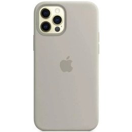 Чехол Silicone Case для iPhone 12 Pro Max Rock Gray