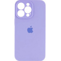 Чехол Silicone Case Protective camera для iPhone 12 Pro Max Light Purple