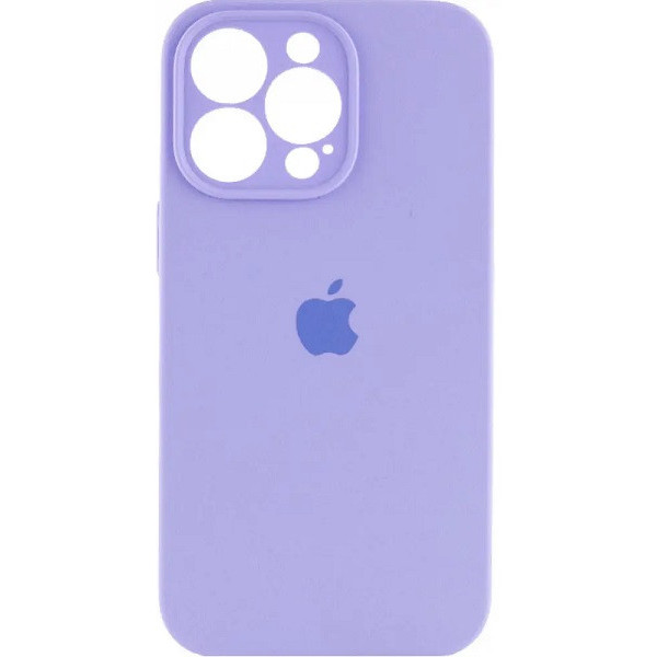 Чехол Silicone Case Protective camera для iPhone 12 Pro Max Light Purple