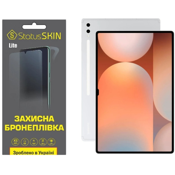 Полиуретановая пленка StatusSKIN Lite на экран Samsung Galaxy Tab S10 Ultra Глянцевая