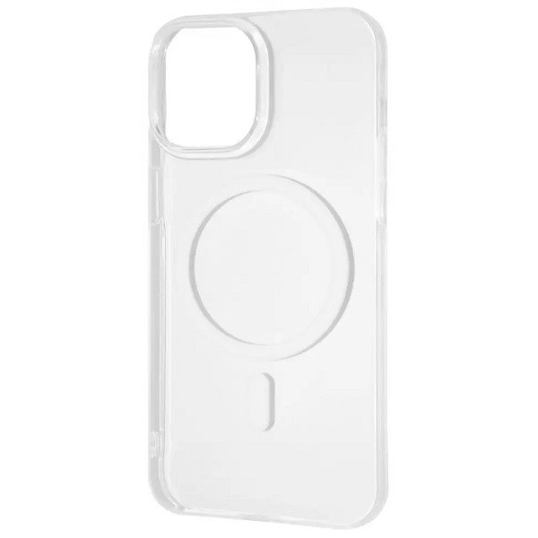 Чехол WAVE Premium Crystal Case with Magnetic Ring для iPhone 15 Pro Max Прозрачный