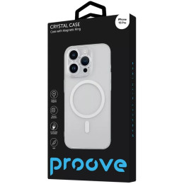 Чохол Proove Crystal Case with Magnetic Ring для iPhone 15 Pro Прозорий (PCCCIP15P001) 2