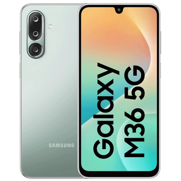Смартфон Samsung Galaxy M36 M366B 6/128GB Serene Green (SM-M366BLGB) EU