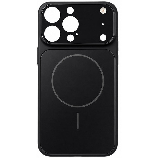 Чехол AG Glass Case With MagSafe для iPhone 15 Pro Max Black