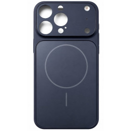 Чохол AG Glass Case With MagSafe для iPhone 15 Pro Max Blue