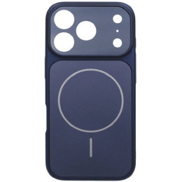 Чохол AG Glass Case With MagSafe для iPhone 16 Pro Blue