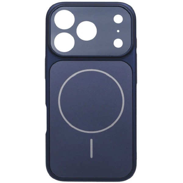 Чехол AG Glass Case With MagSafe для iPhone 16 Pro Blue