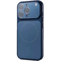 Чехол AG Glass Case With MagSafe для iPhone 16 Pro Max Blue