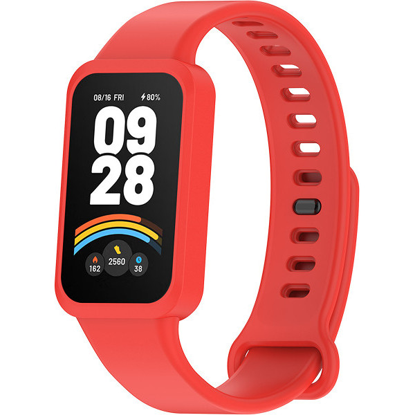 Ремінець ArmorStandart для Xiaomi Smart Band 9 Active/Redmi Smart Band 3 Red (ARM85586)