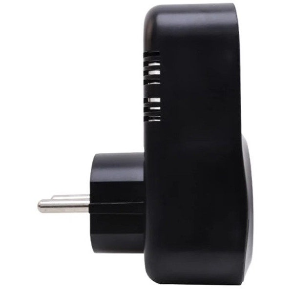 Реле напруги ColorWay (16A/3680W) 150V-210V/230V-280V DS1 Black (CW-VR16-04D)