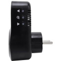 Реле напряжения ColorWay (16A/3680W) 150V-210V/230V-280V DS1 Black (CW-VR16-04D)