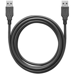 Кабель ColorWay USB to USB 2.0 (M/M) 1m Black (CW-CBUU071-BK)