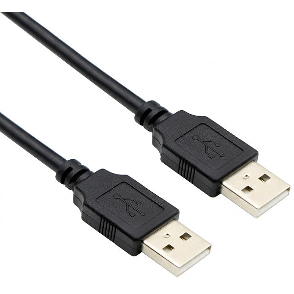 Кабель ColorWay USB to USB 2.0 (M/M) 1m Black (CW-CBUU071-BK)