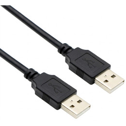 Кабель ColorWay USB to USB 2.0 (M/M) 1m Black (CW-CBUU071-BK)