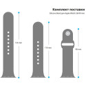 Ремінець ArmorStandart Sport Band для Apple Watch 42 (Series 10)/41/40/38 Grey (ARM51941)