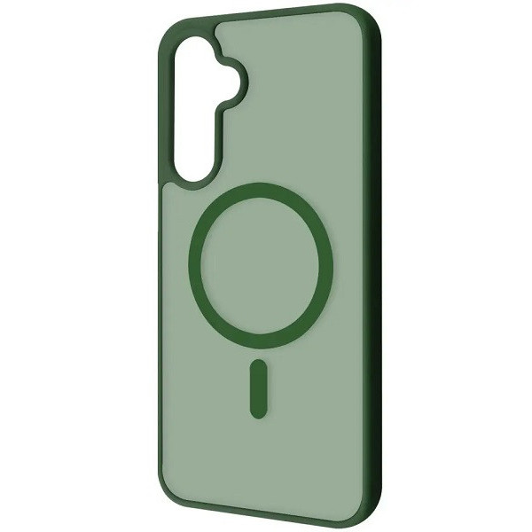 Чехол WAVE Matte Color Case with Magnetic Ring Samsung Galaxy A57 Green