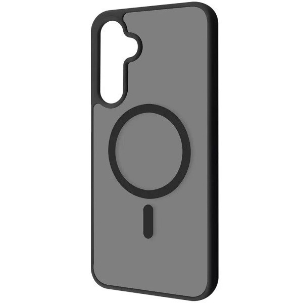 Чехол WAVE Matte Color Case with Magnetic Ring Samsung Galaxy A37 Black