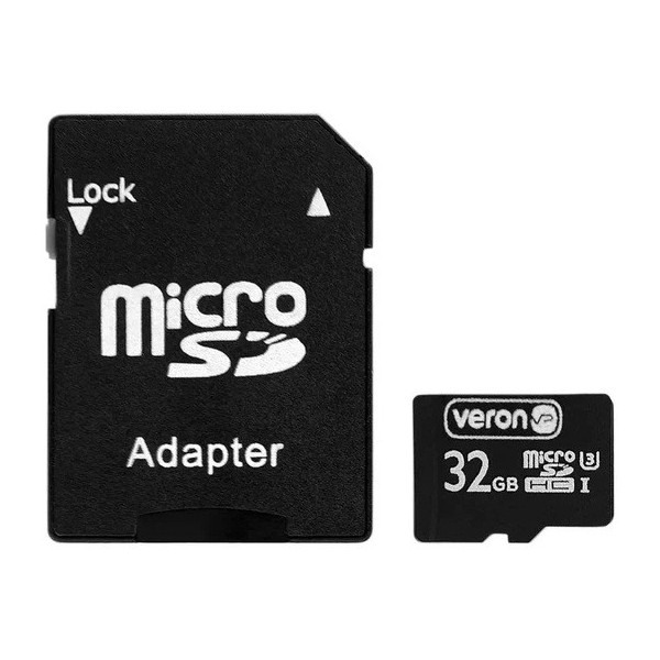 Карта памяти Veron microSDHC 32GB UHS-I + SD-адаптер