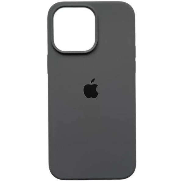 Чехол Silicone Case для iPhone 15 Pro Max Charcoal Gray