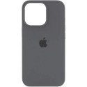Чохол Silicone Case для iPhone 16 Pro Max Charcoal Gray