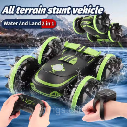 Іграшкова машинка на радіокеруванні Amphibious Stunt Vehicle JC04 Red 2