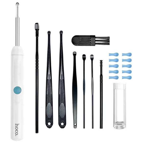 Інструмент для чищення вух з камерою Hoco HP65 White