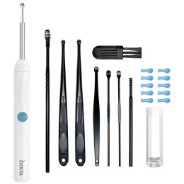 Инструмент для очищения ушей с камерой Hoco HP65 White
