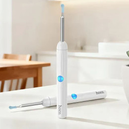 Інструмент для чищення вух з камерою Hoco HP65 White