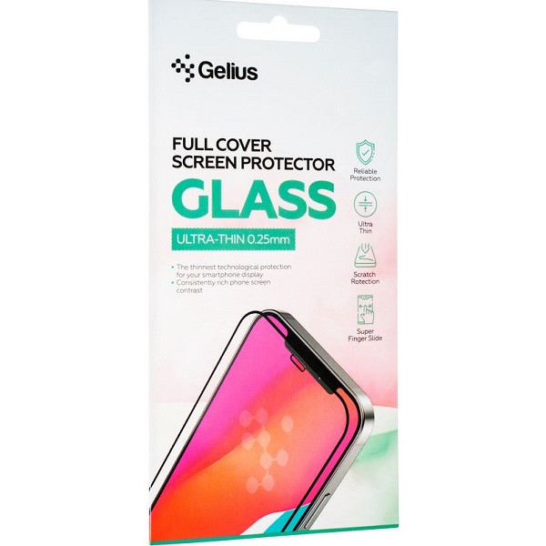 Захисне скло Gelius Full Cover Ultra-Thin 0.25mm для Xiaomi Redmi Redmi Note 10 Pro Black