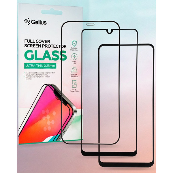 Захисне скло Gelius Full Cover Ultra-Thin 0.25mm для Xiaomi Redmi 15C/A7 Pro/15A 5G/Poco C85 Black